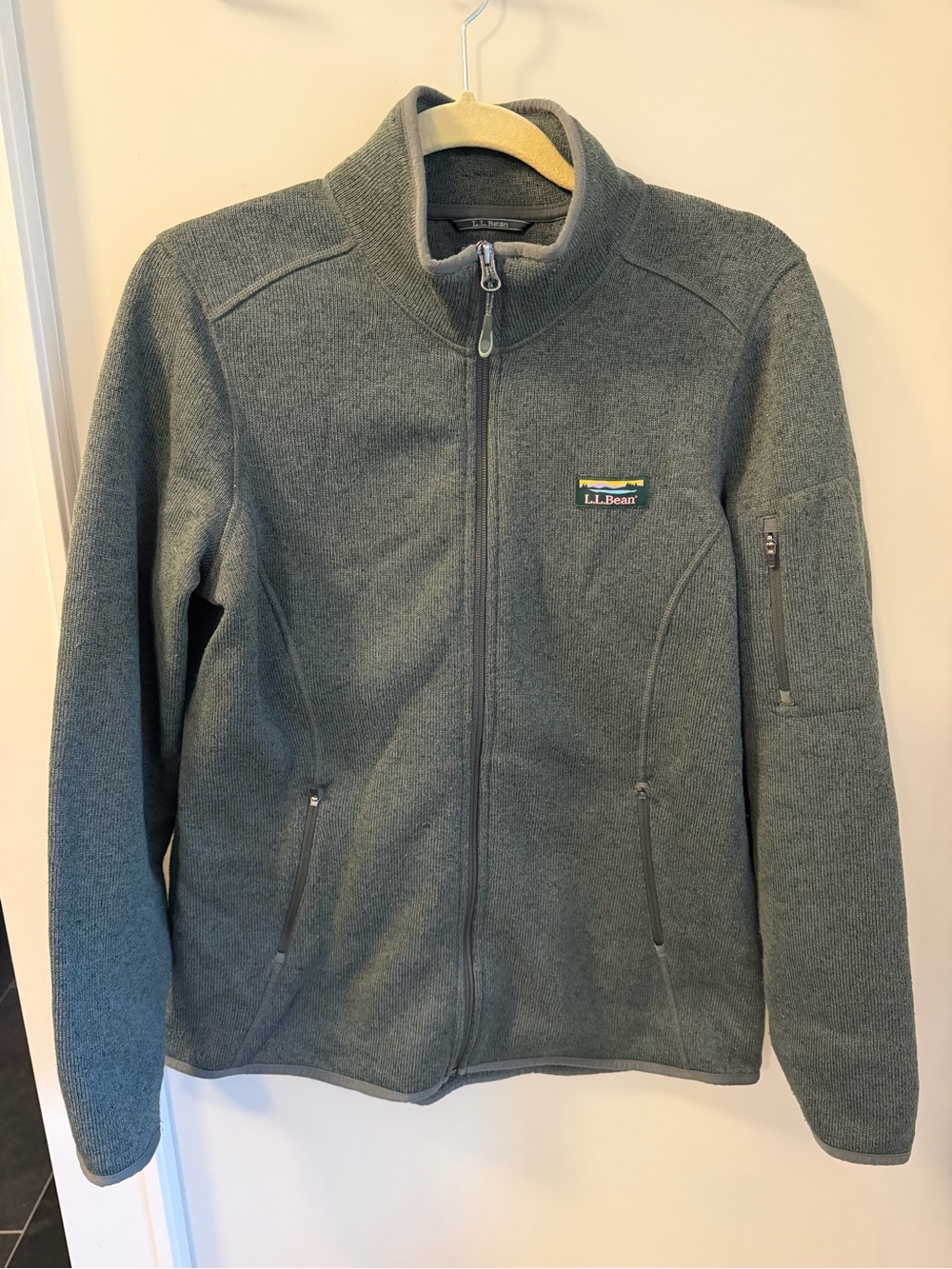 L.L. Bean Women’s Full‑Zip Fleece Jacket — Green